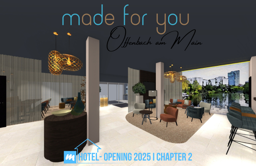 Lobby, Eingangshalle, Trip Inn Businesshotel Frankfurt, Offenbach am Main, made for you